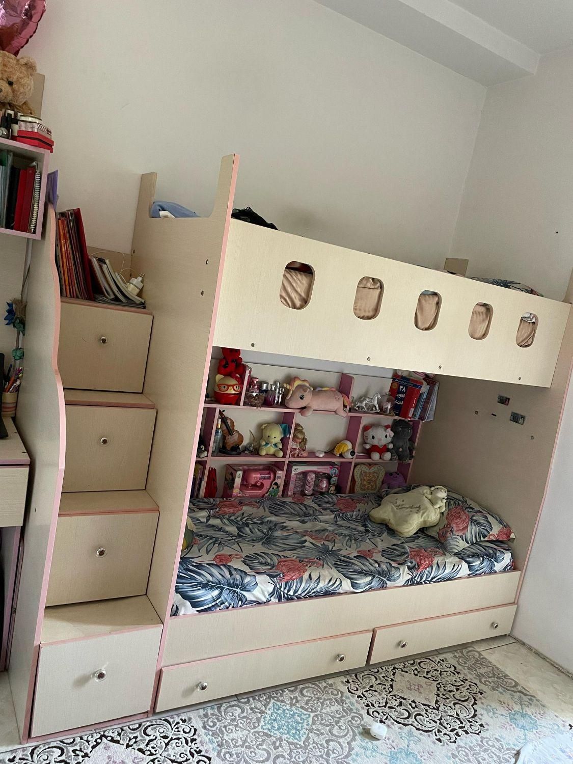 تخت خواب دوطبقه|تخت و سرویس خواب|اسلام‌شهر, شهرک قائمیه|دیوار