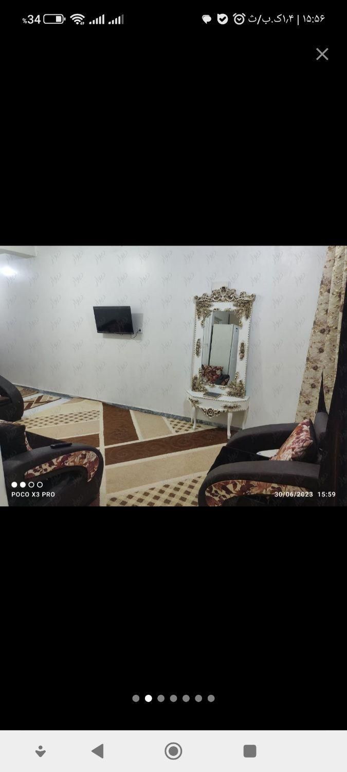 اجاره سوییت ومنزل مبله روزانه.. شیک وتمیز|اجارهٔ کوتاه‌مدت آپارتمان و سوئیت|اهواز, کمپلو جنوبی|دیوار