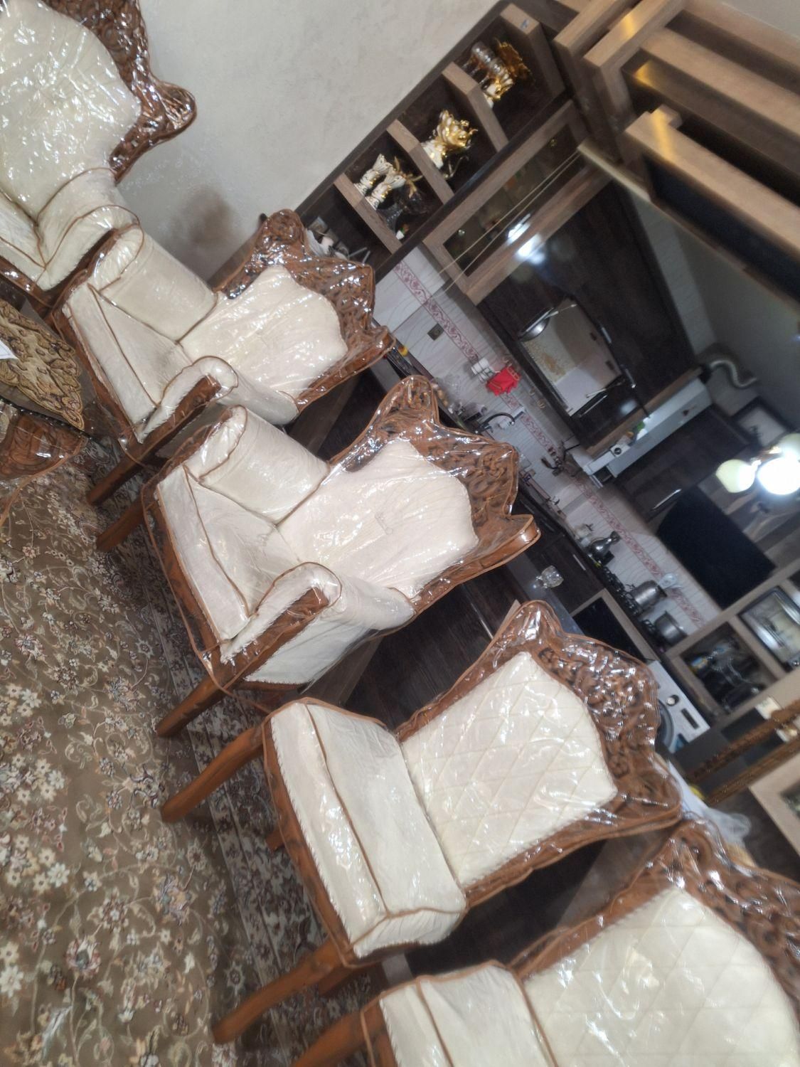 دوخت انواع کاور مبلمان هم طلقی هم پارچه ای|مبلمان خانگی و میز عسلی|اصفهان, کشاورزی|دیوار