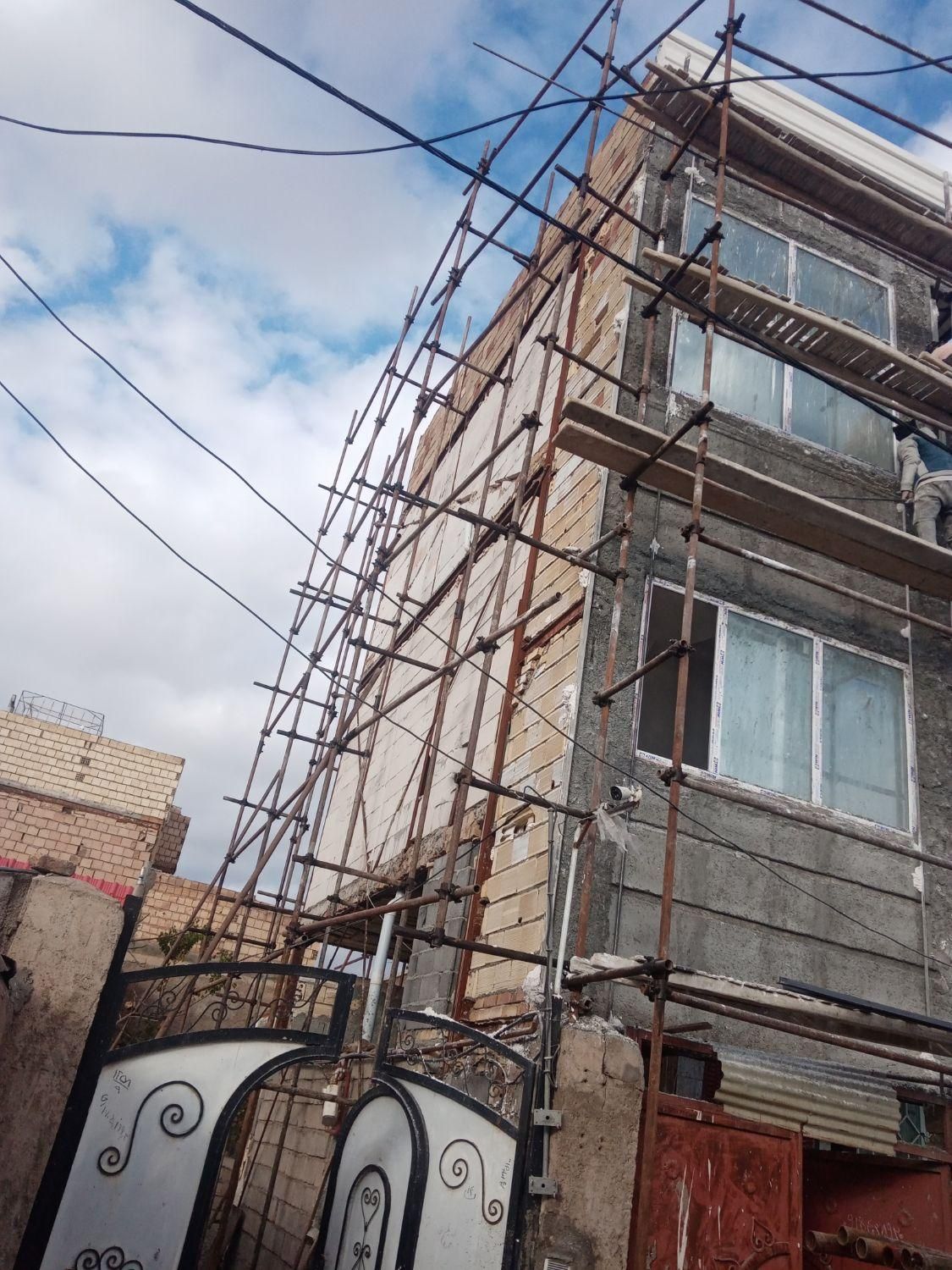 داربست فلزی علی کار از شما نصب باما|خدمات پیشه و مهارت|نیشابور, نیروگاه سیکل ترکیبی خیام|دیوار