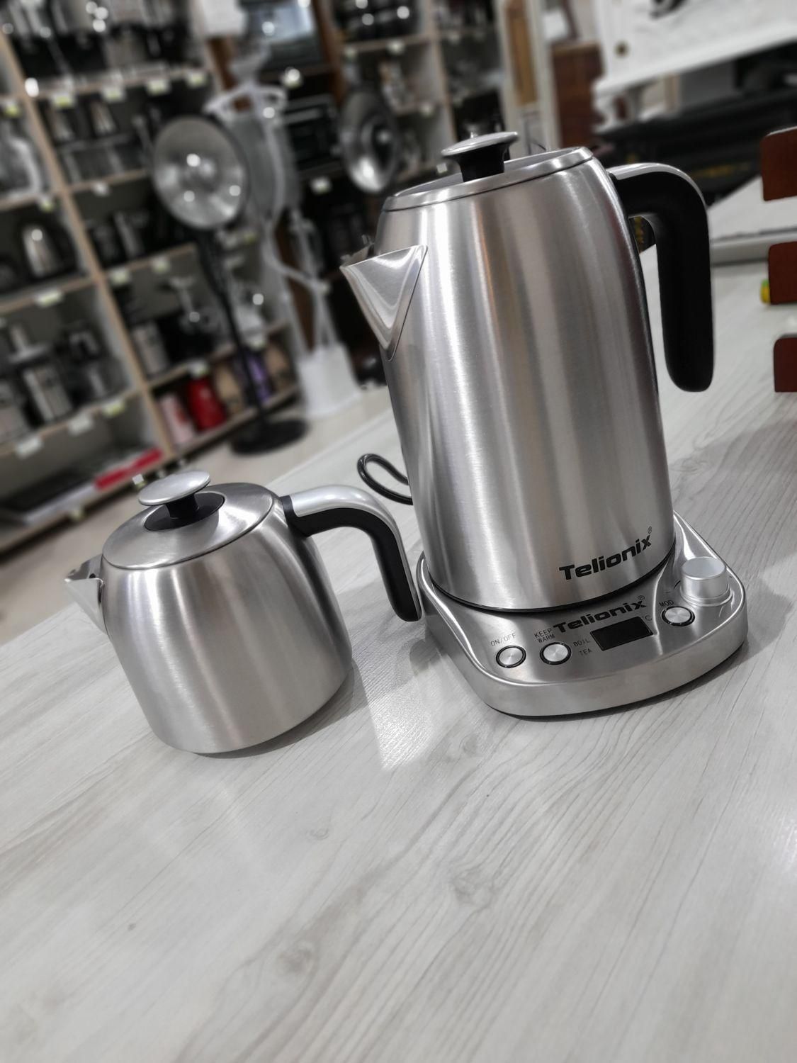 چای ساز استیل تلیونیکس * لوازم خانگی اثاث مارکت|سماور، چای‌ساز، قهوه‌ساز|سیرجان, |دیوار
