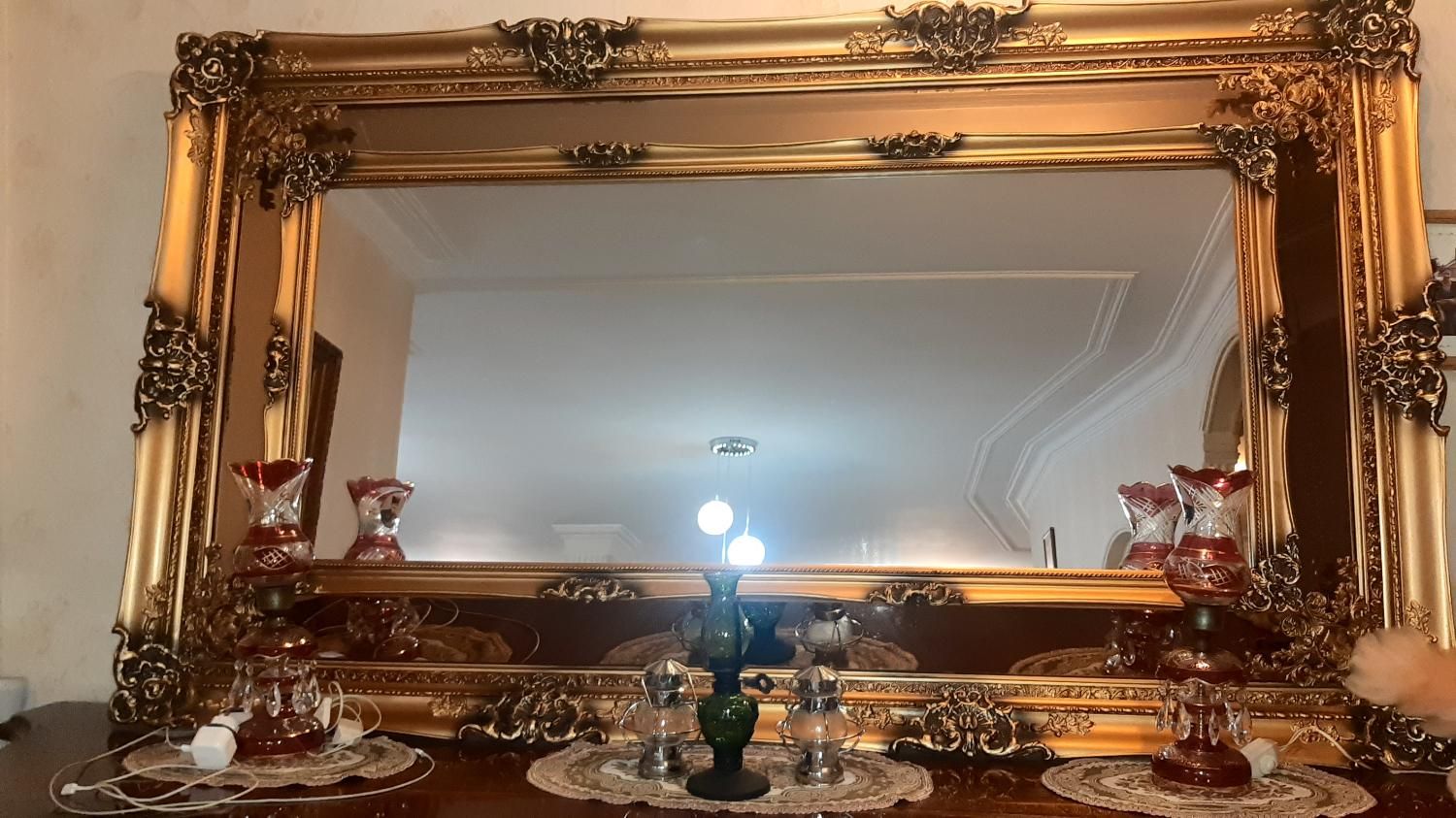 آینه کنسول پاشیری ستون فرشته بازار مبل ایران|بوفه، ویترین، کنسول|تهران, جردن|دیوار