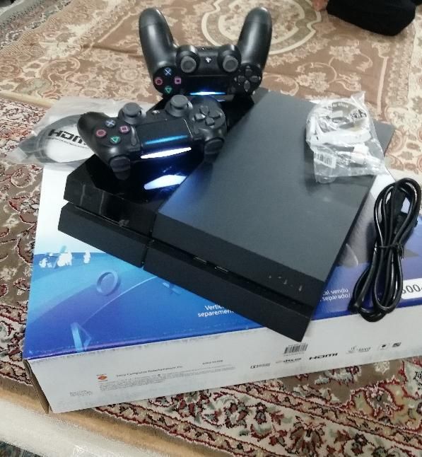 پلی۴ کپی خور ۹.۰۰ فول بازی ۲دسته ps4 fat500|کنسول، بازی ویدئویی و آنلاین|تهران, یافت‌آباد|دیوار