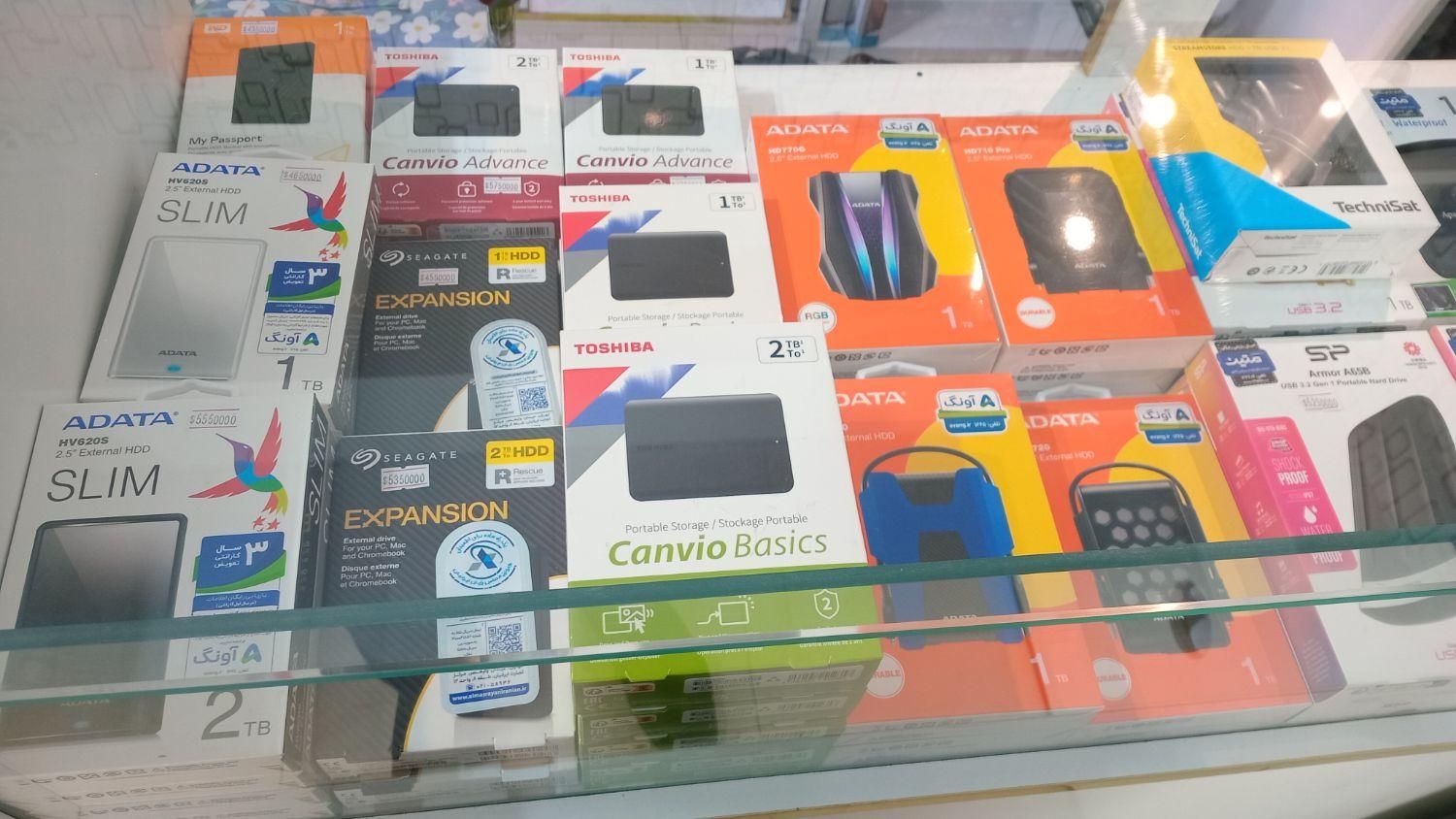 فروش تخصصی هارد جهت ذخیره اطلاعات اکسترنال ۱ ۲ ۴|قطعات و لوازم جانبی رایانه|مشهد, سناباد|دیوار