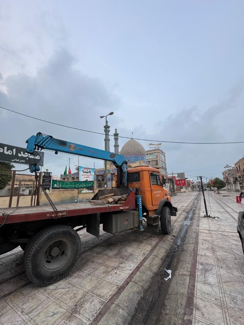 جرثقیل ۵تن کفی دار|خدمات حمل و نقل|بندرعباس, |دیوار