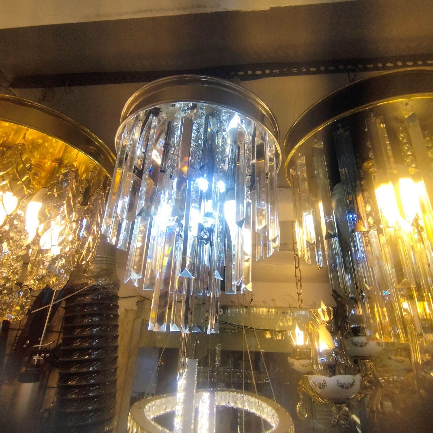 لوستر 30 سانتی سقفی|لوستر و چراغ آویز|بروجرد, |دیوار