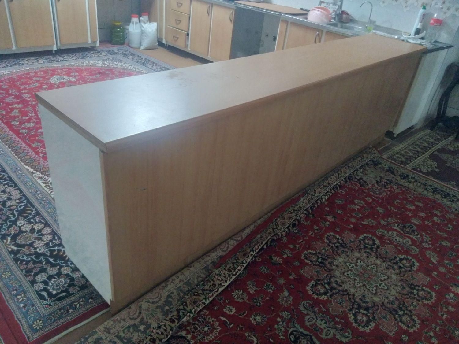میز اپن یا کابینت|بوفه، ویترین، کنسول|مبارکه, |دیوار
