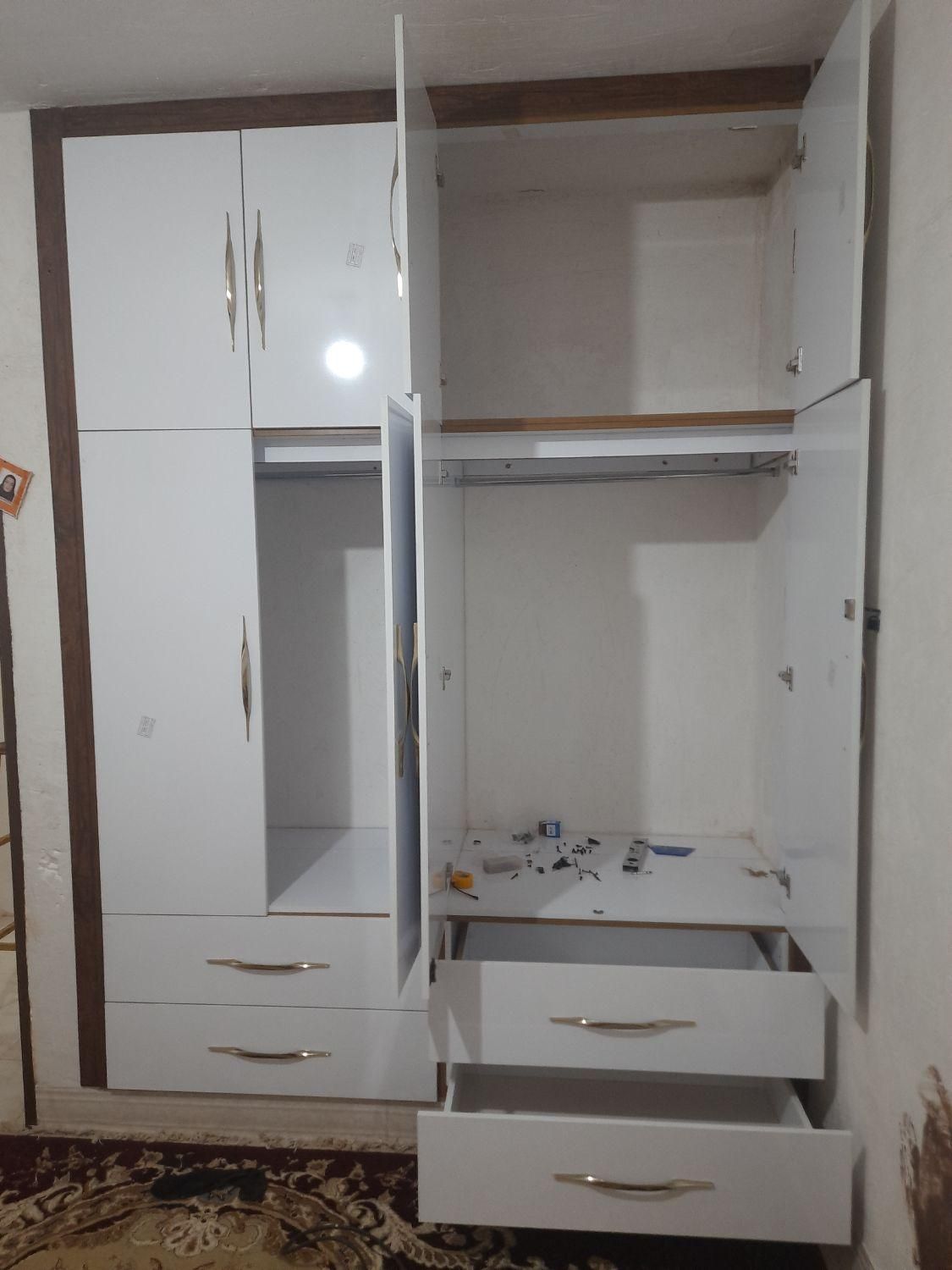 سرویس خواب و کمد  mdf ام دی اف|خدمات پیشه و مهارت|برازجان, |دیوار