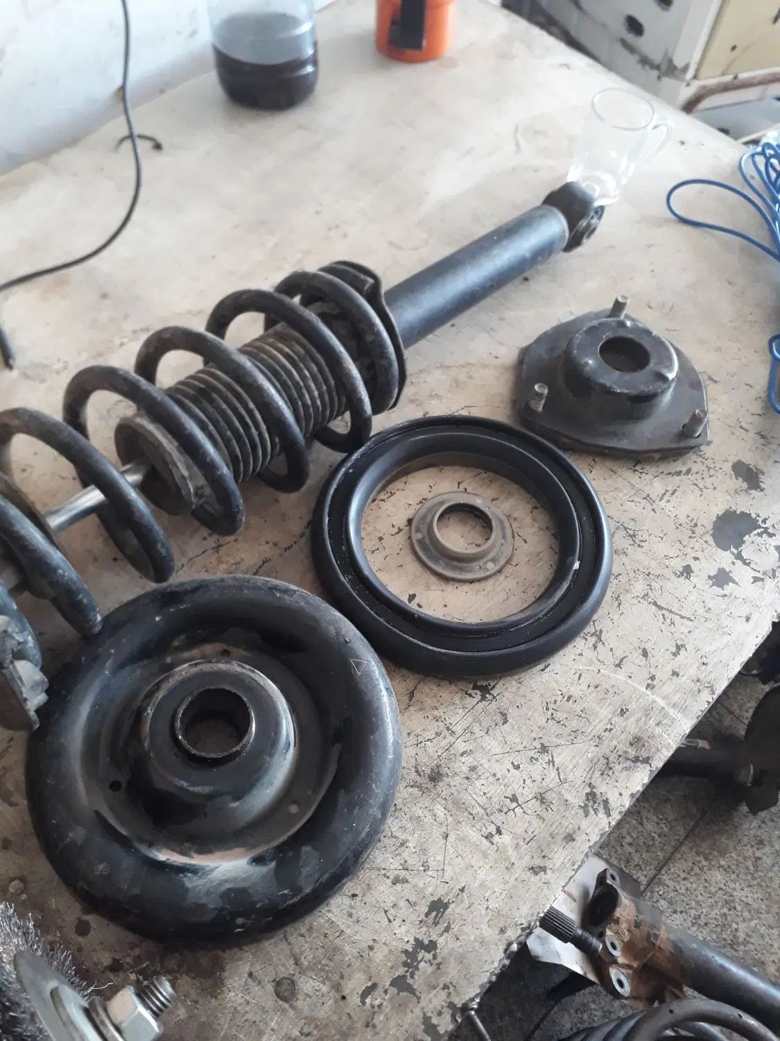 کمک فنر جلو و عقب ماکسیما شرکتی اصل ژاپن استوک|قطعات یدکی و لوازم جانبی|اصفهان, جلوان|دیوار