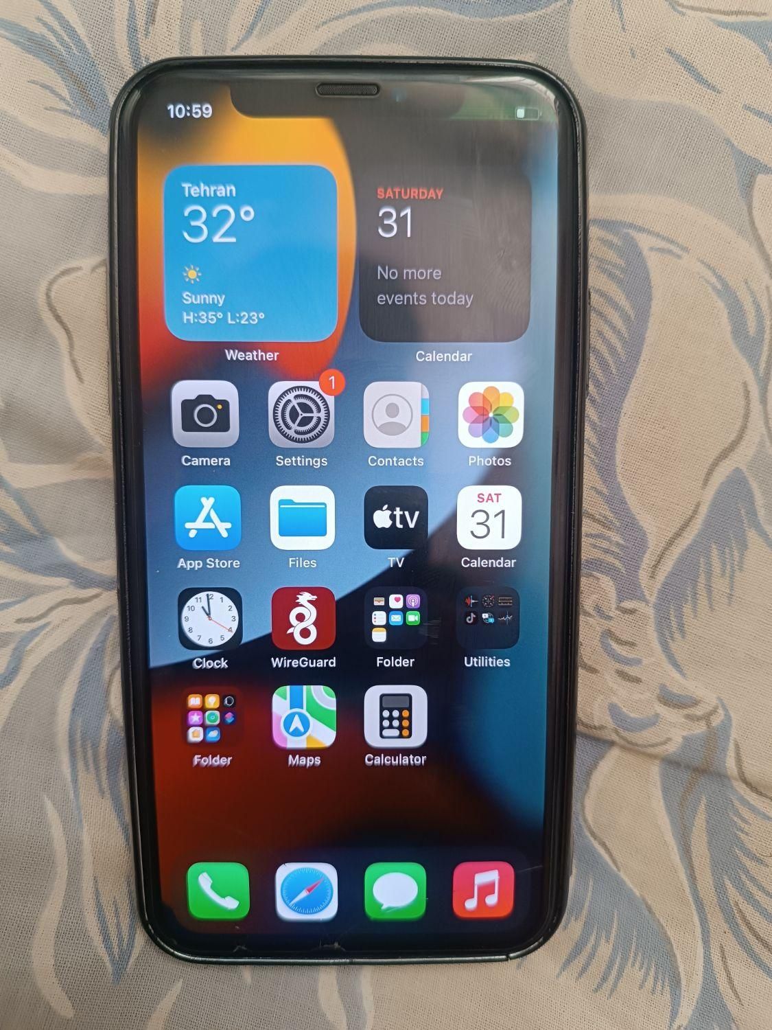 اپل iPhone X با حافظهٔ ۲۵۶ گیگابایت|موبایل|کنگاور, |دیوار