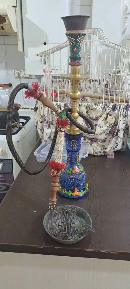 قلیان برنجی|صنایع دستی و سایر لوازم تزئینی|تهران, وحیدیه|دیوار