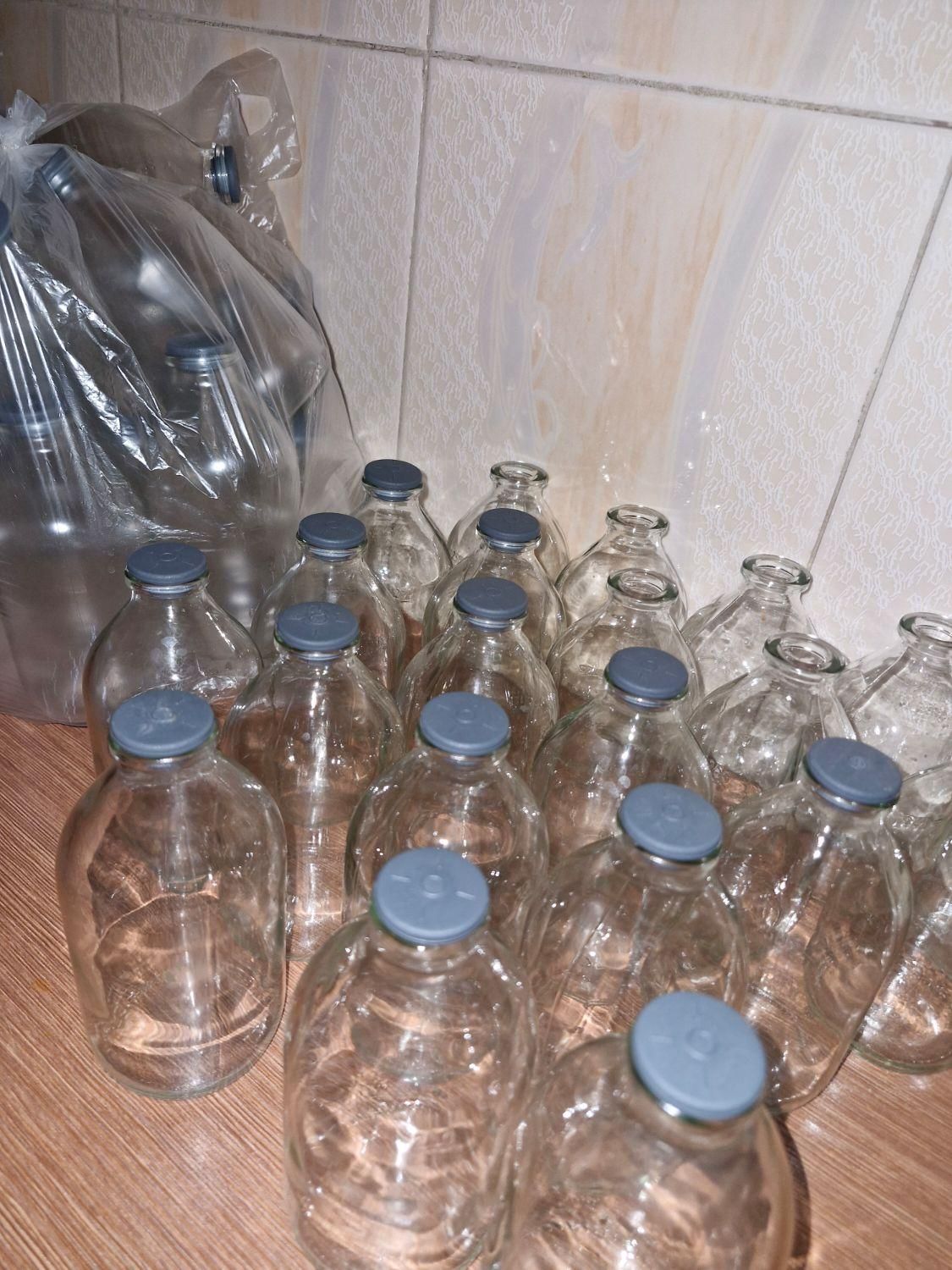 بطری شیشه ای|ظروف نگهدارنده، پلاستیکی، یک‌بارمصرف|قم, زنبیل آباد|دیوار