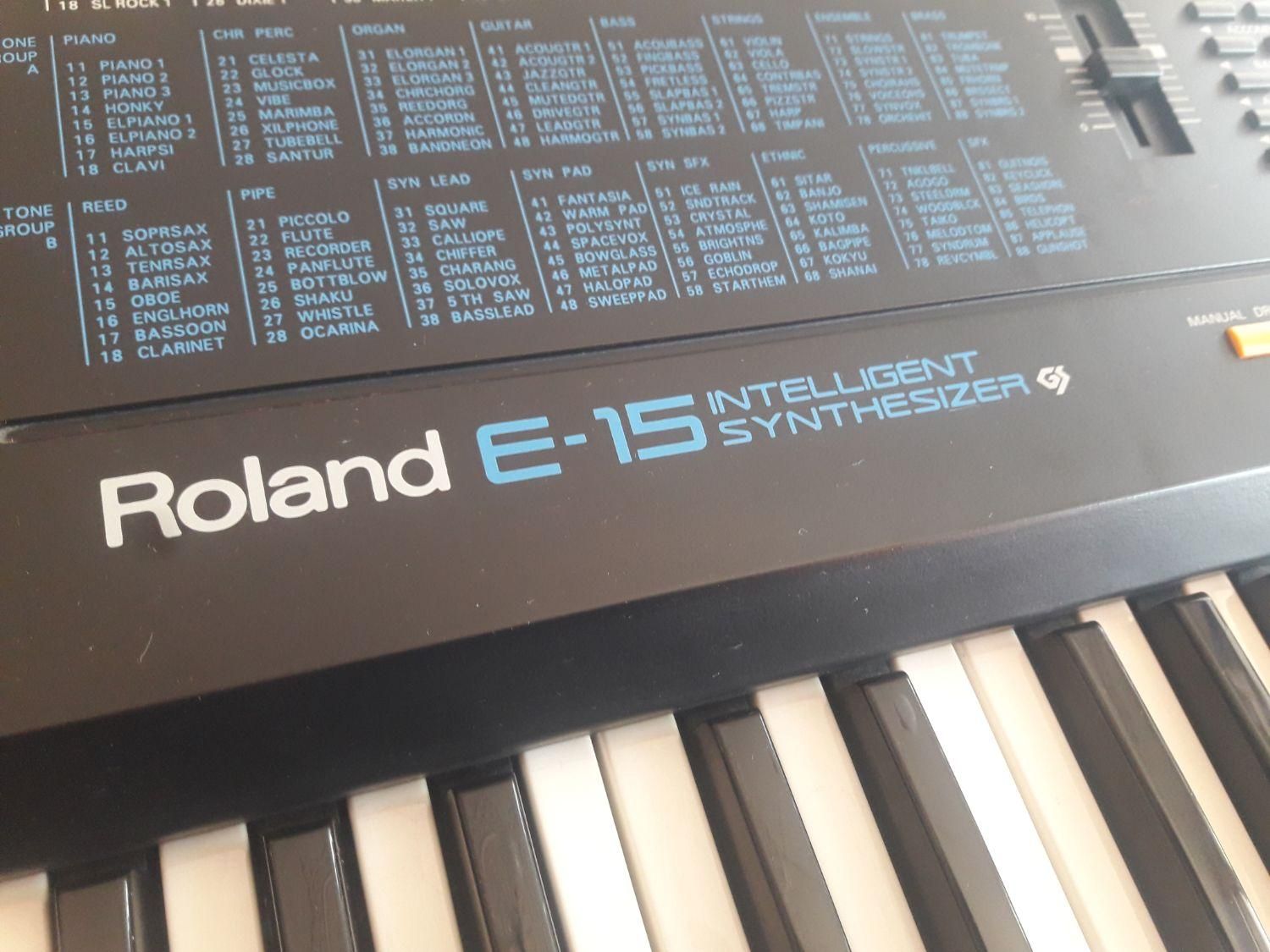 Roland  E15|پیانو، کیبورد، آکاردئون|تهران, افسریه|دیوار