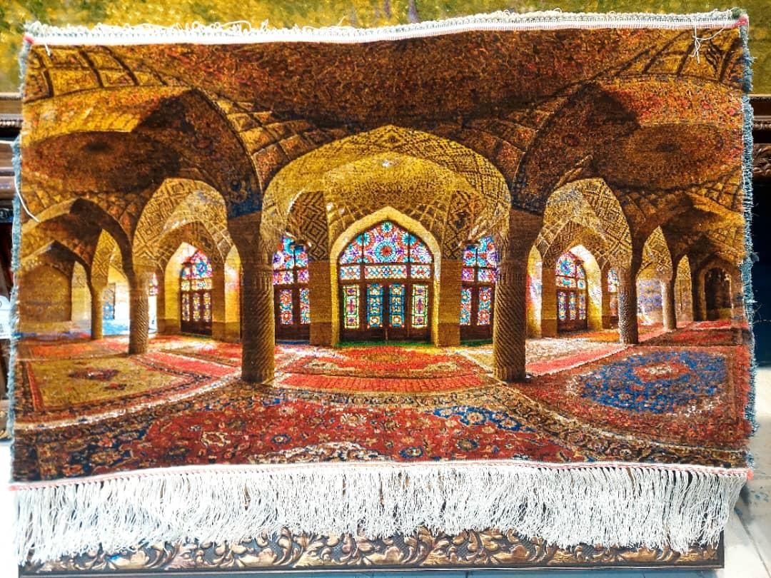 تابلوفرش دستباف مسجد نصیرالملک|تابلو فرش|تهران, نواب|دیوار
