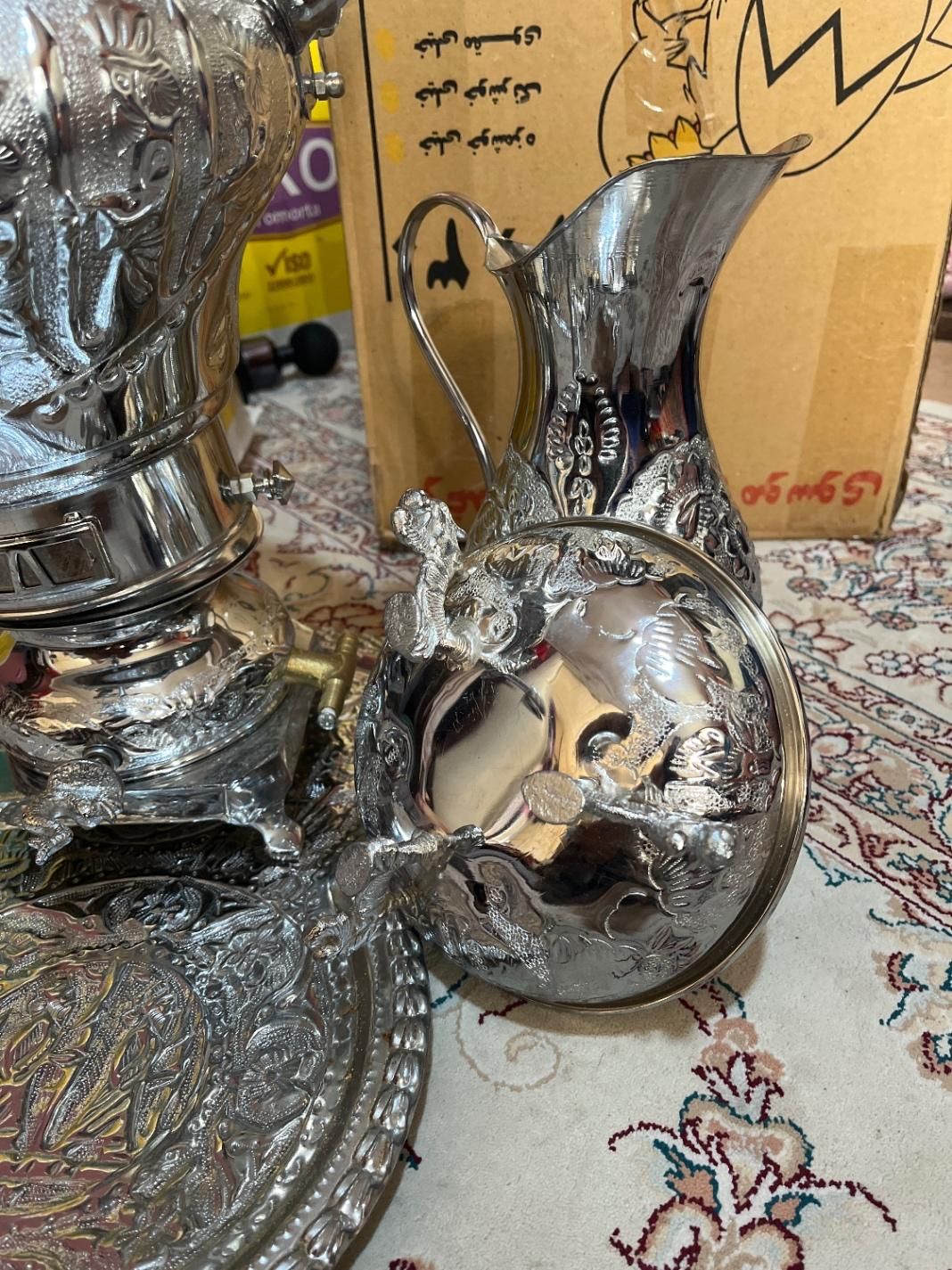 سماور گازی استیل|سماور، چای‌ساز، قهوه‌ساز|تهران, بریانک|دیوار