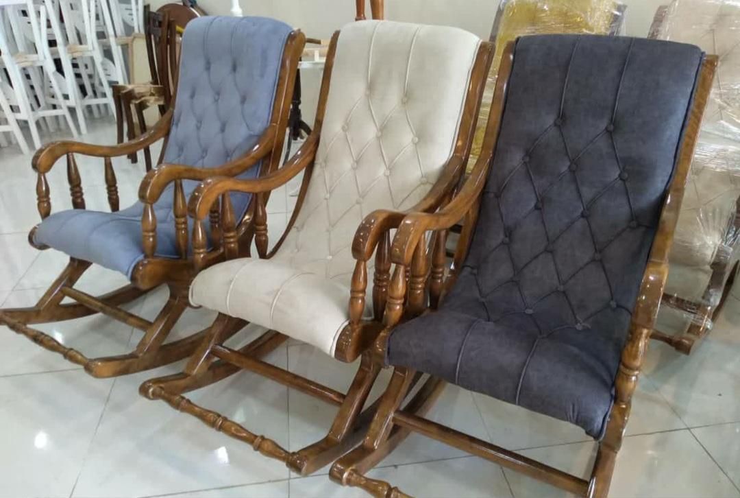 صندلی راک چستر(مادربزرگ)،صندلی راک پارچه ای|صندلی و نیمکت|خمینی‌شهر, |دیوار