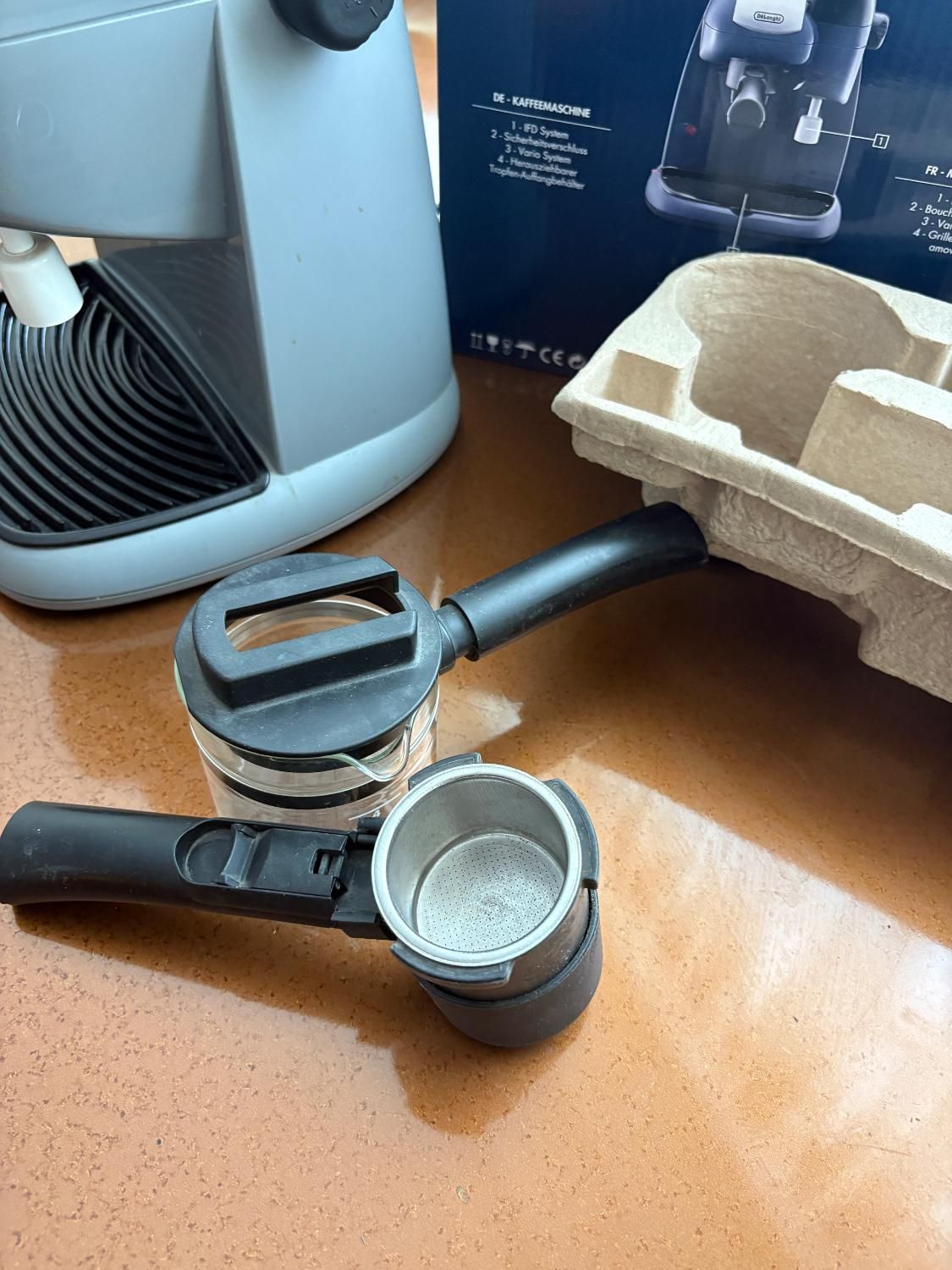 اسپرسوساز دلونگی مدل EC8|سماور، چایساز، قهوهساز|اصفهان, نقش جهان|دیوار