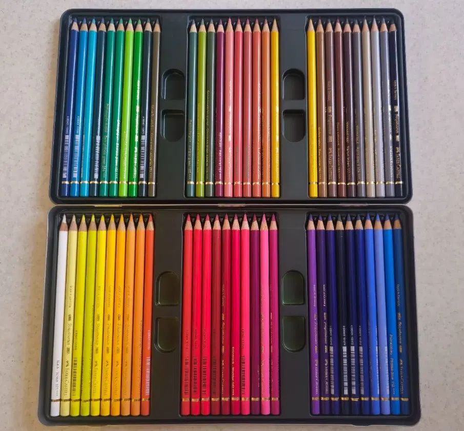 مداد رنگی ۶۰ رنگ فابر کاستل مدل Polychromos|لوازم التحریر|تهران, ظفر|دیوار