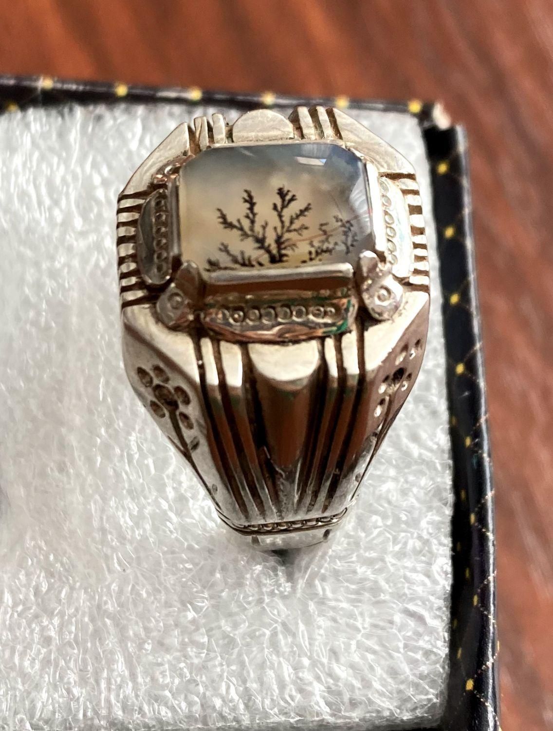 انگشتر نقره شجر|جواهرات|زنجان, |دیوار