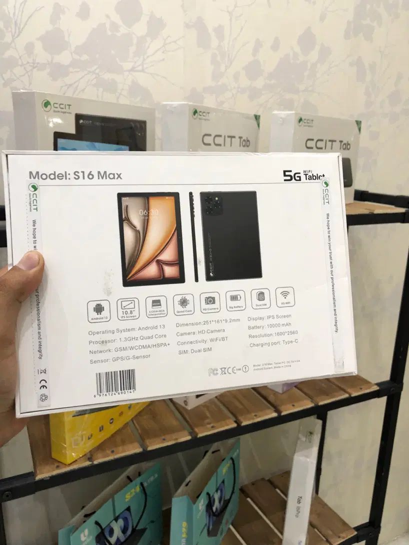 تبلت های ۱۰ اینچ s16 max  ساپورت5G|تبلت|تهران, نازی‌آباد|دیوار