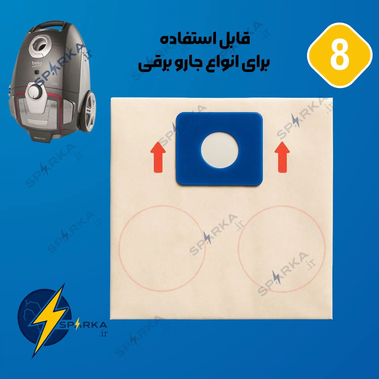 انواع پاکت جارو برقی مکث|جاروبرقی، جارو شارژی، بخارشو|تهران, استقلال|دیوار
