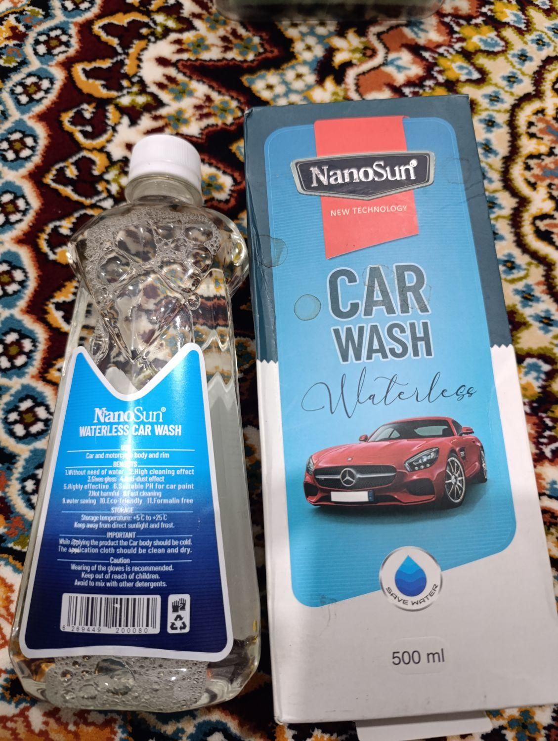 شوینده.براق کننده.واکس.رفع خط وخش .برند نانو سان|مواد شوینده و دستمال کاغذی|اردبیل, |دیوار