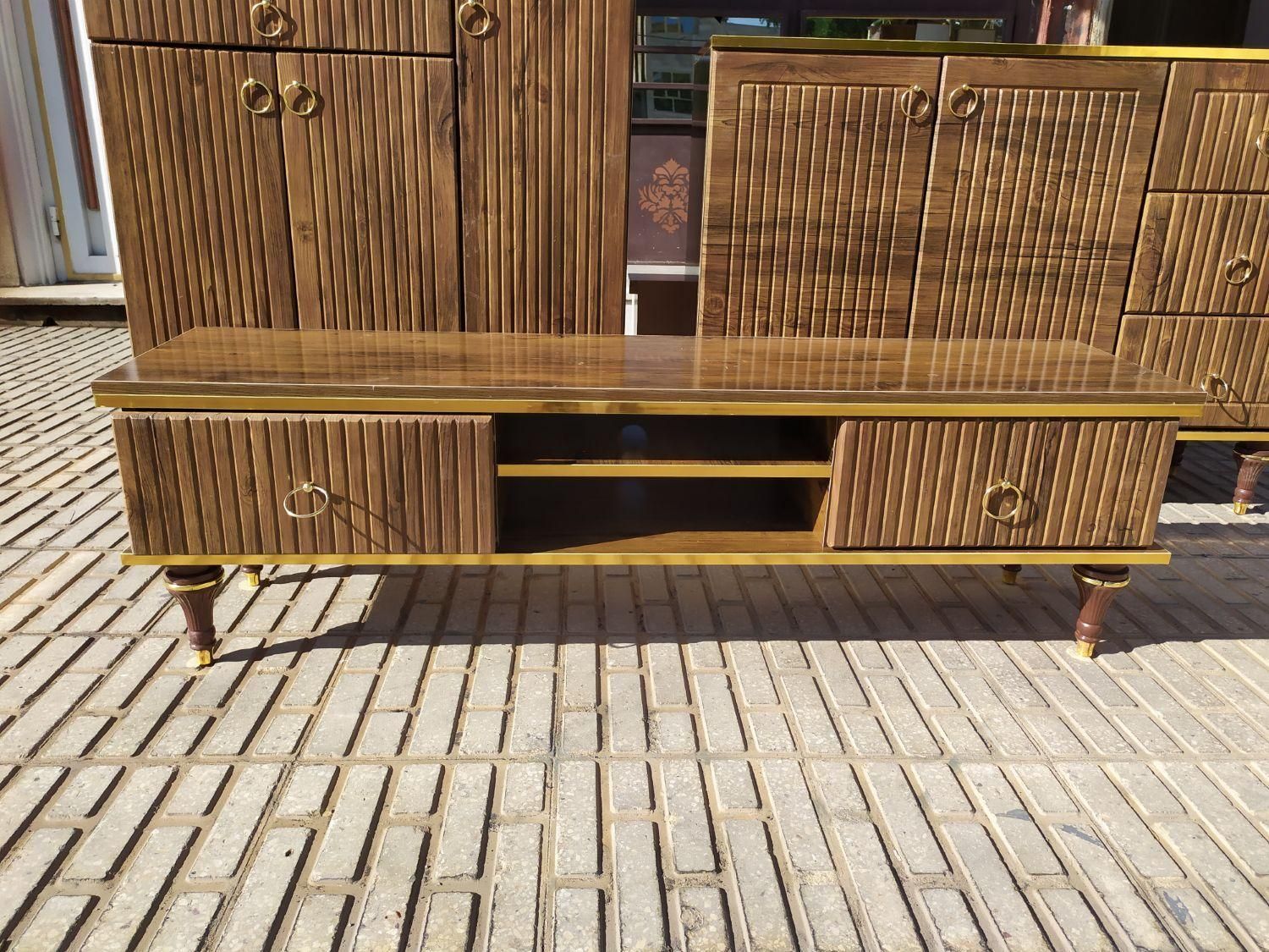 ست آینه کنسول میز ال سی دی جاکفشی|بوفه، ویترین، کنسول|کرمانشاه, |دیوار