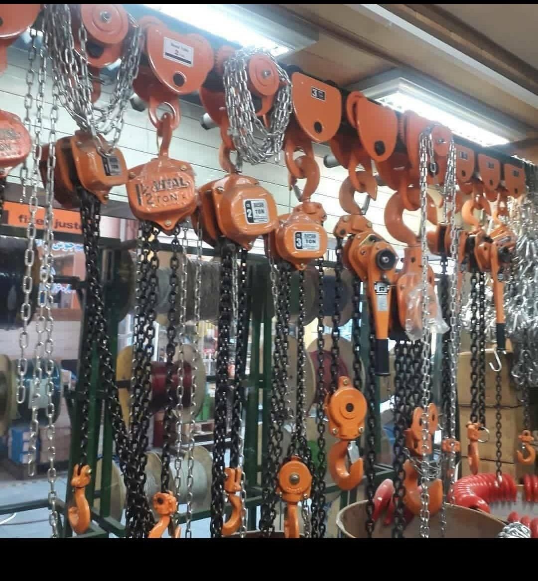 تیلور پولیفت جرثقیل دستی سقفی زنجیری ویتال اصلی|ابزارآلات|اسلامآباد غرب, |دیوار