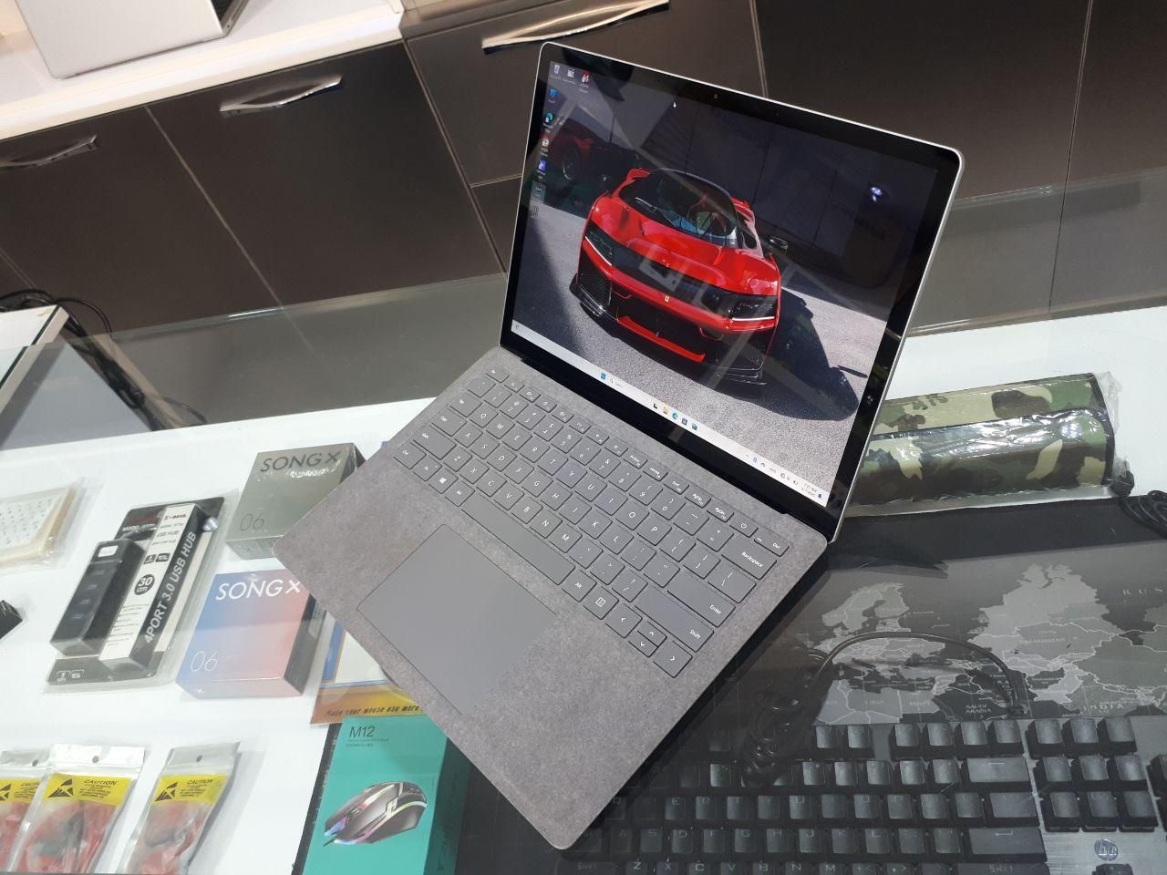 لپ تاپ باکیفیت ماکروسافتMicrosoft surface laptop 3|رایانه همراه|کرمان, |دیوار