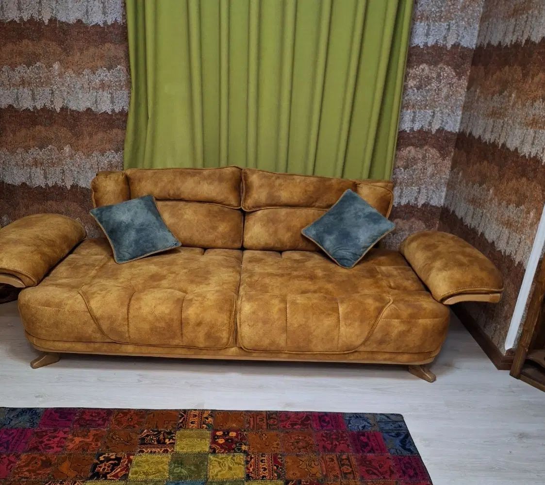 کاناپه تخت شو ۲عدد در حد آکبند(زیرقیمت)|مبلمان خانگی و میز عسلی|تهران, گلستان (شهرک راه آهن)|دیوار