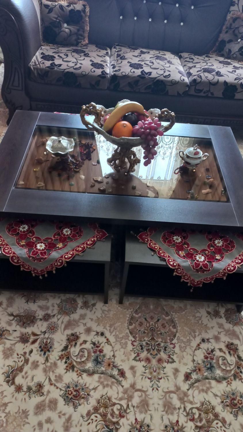 میز جلو مبلی و ۴ میز عسلی|مبلمان خانگی و میز عسلی|الوند, |دیوار