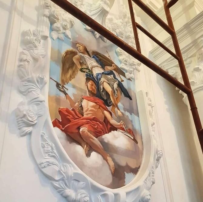 انواع پتینه گچبری نقاشی دیواری میکروسمنت|خدمات پیشه و مهارت|شیراز, قصرالدشت|دیوار