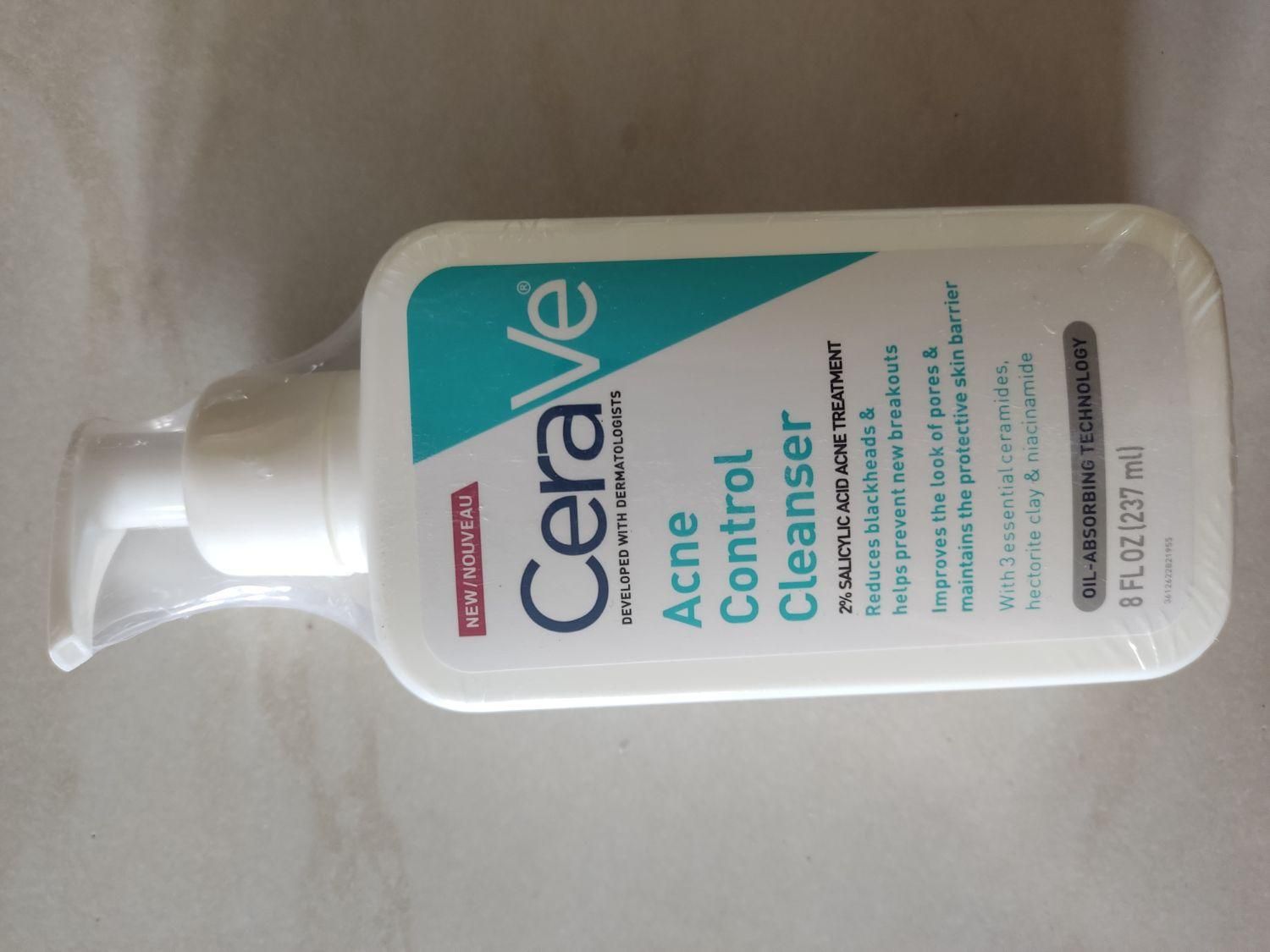 ژل شوینده صورت cerave  فیس واش سراوی|آرایشی، بهداشتی، درمانی|اصفهان, لنبان|دیوار