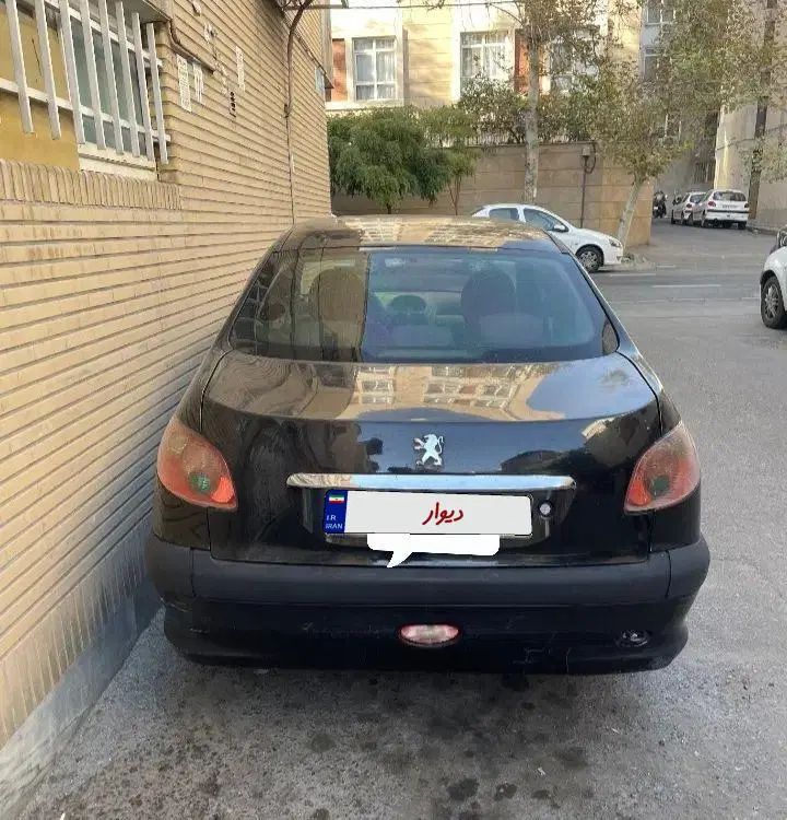 پژو ۲۰۶ sd v8  مدل ۱۳۹۱|خودرو سواری و وانت|تهران, دبستان|دیوار