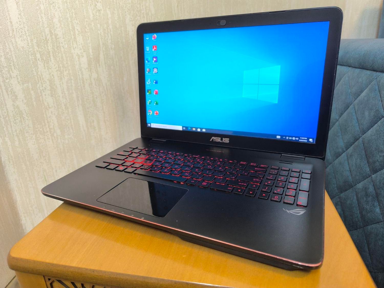 لپ تاپ ایسوس i7 گیمینگ ASUS ROG G551VW|رایانه همراه|شیراز, زرهی|دیوار