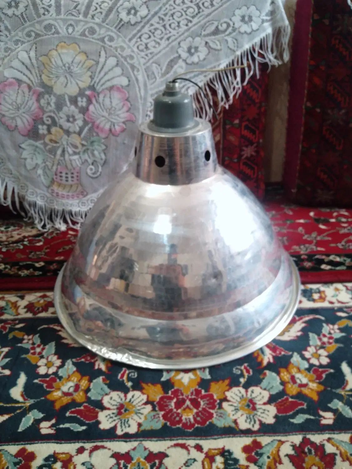 کاسه چراغ کارگاهی|لامپ و چراغ|بیرجند, |دیوار