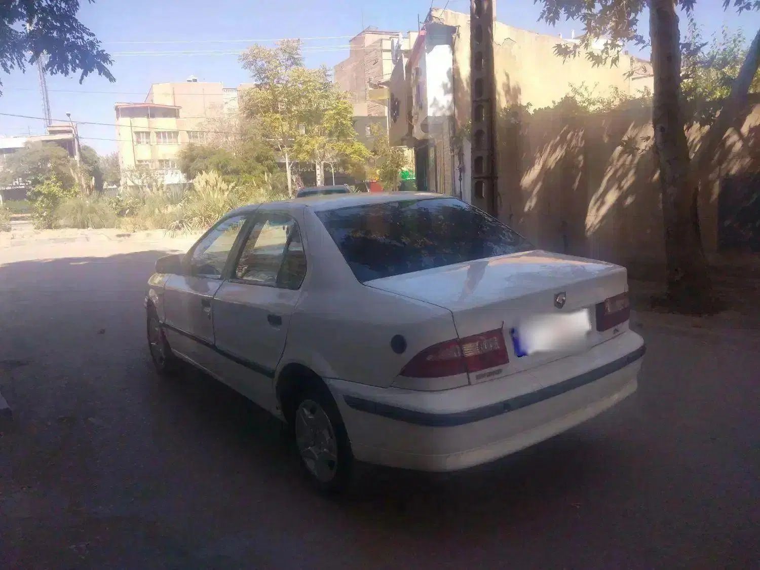 سمند LX 1387سفید دوگانه دو برگ سند تمیز کم کار|خودرو سواری و وانت|مشهد, صیاد شیرازی|دیوار