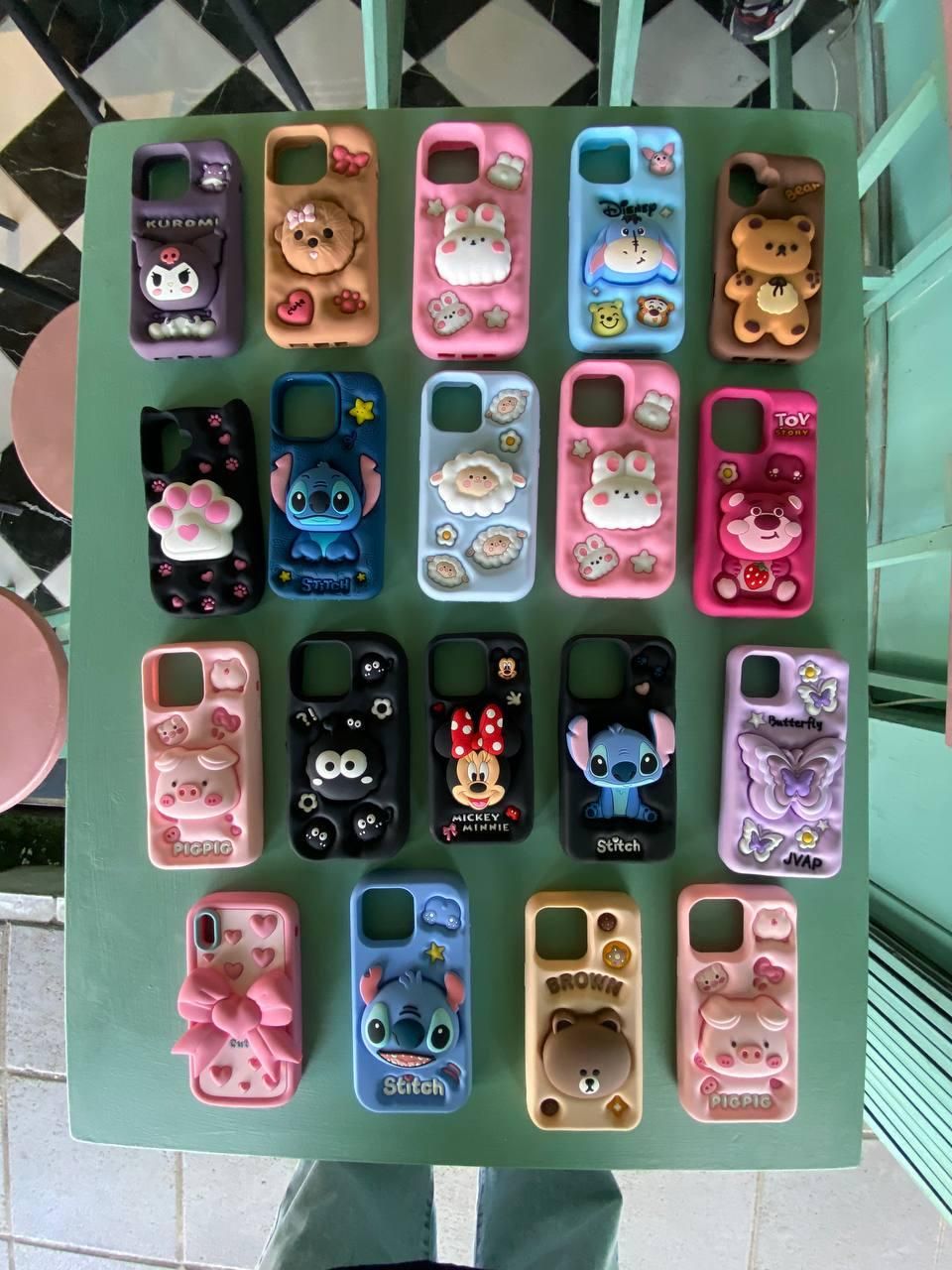 گاردسیلیکونی عروسکی 13  16pro 16 14promax 15promax|لوازم جانبی موبایل و تبلت|مشهد, سجادیه|دیوار