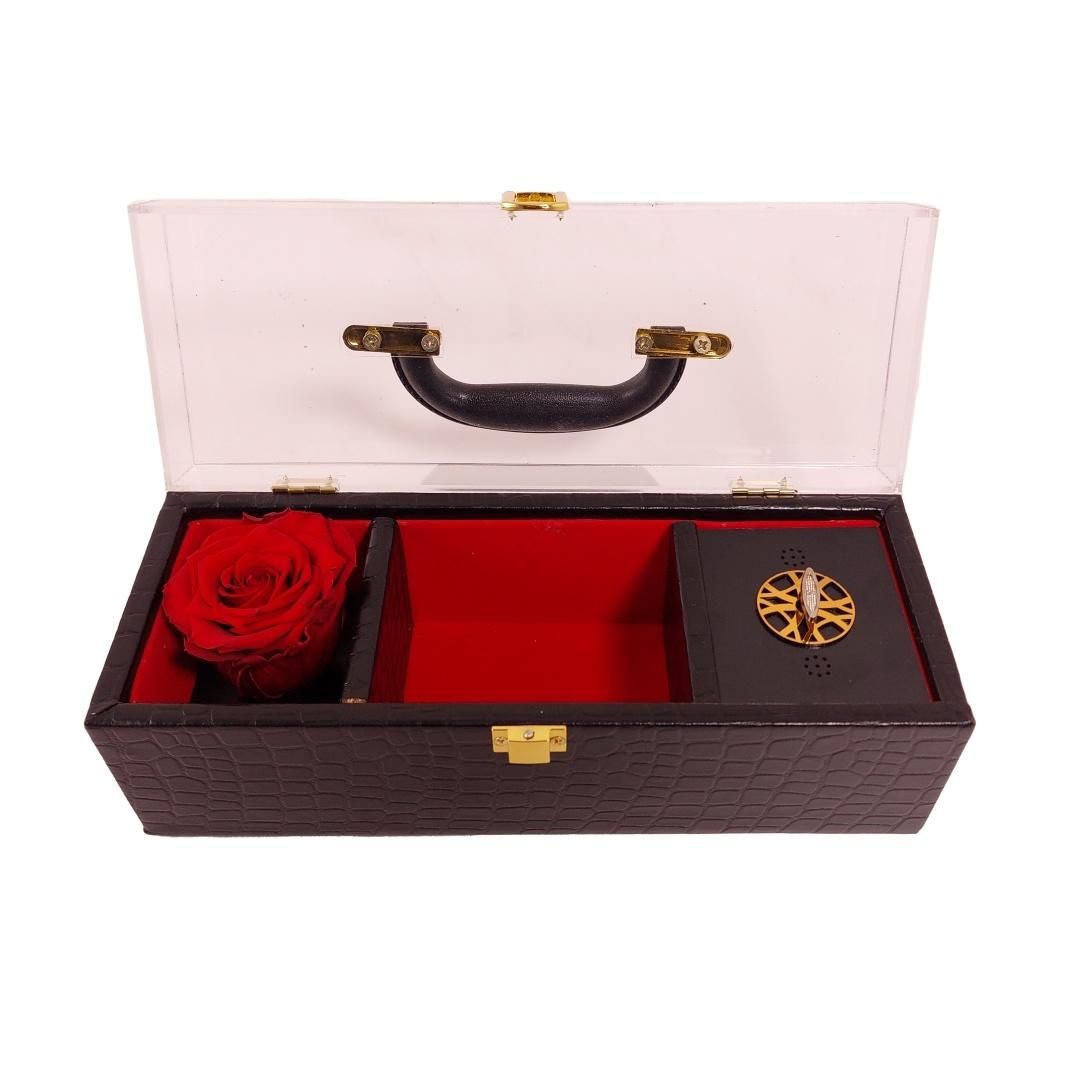 باکس گل رز جاودان مدل ترنم هدیه کادو تولد ولنتاین|گل و گیاه طبیعی|تهران, دولاب|دیوار