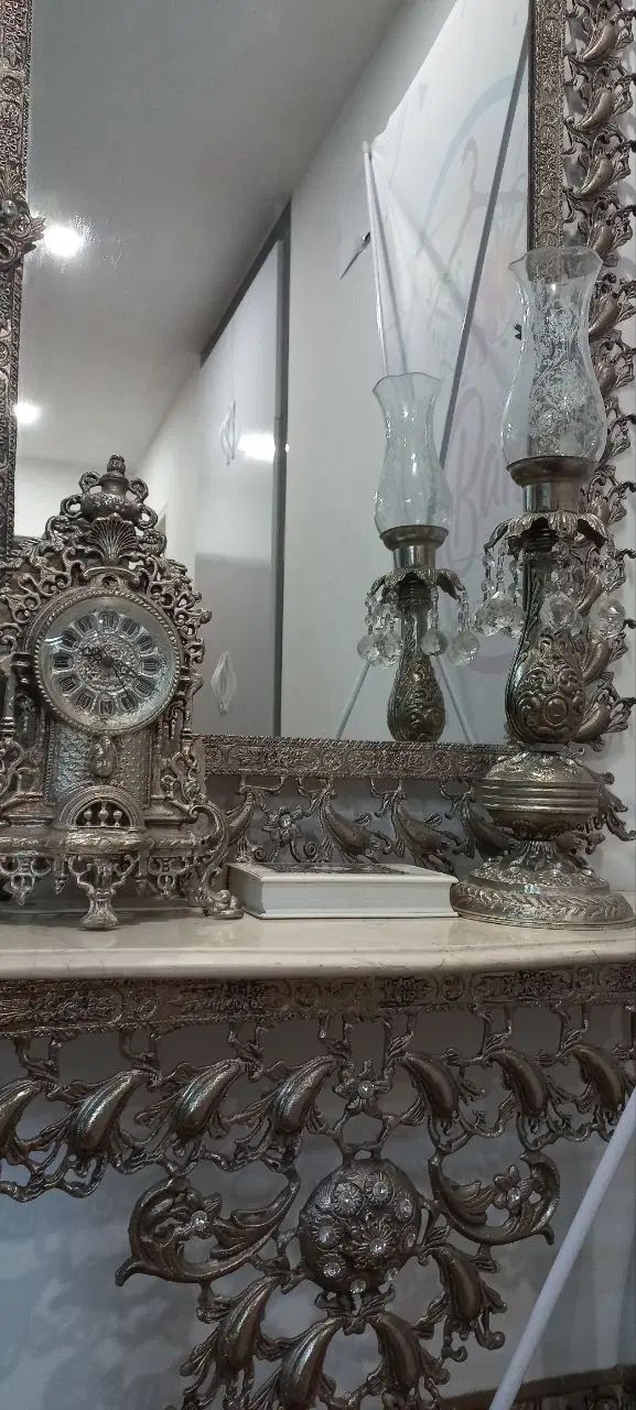 آیینه شمعدون|صنایع دستی و سایر لوازم تزئینی|تهران, چیتگر شمالی|دیوار