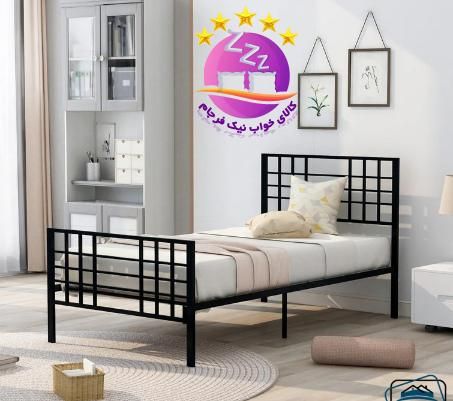 تخت خواب یک نفره(تختخواب ۱یکنفره)مدل نینا|تخت و سرویس خواب|مشهد, سپاد|دیوار