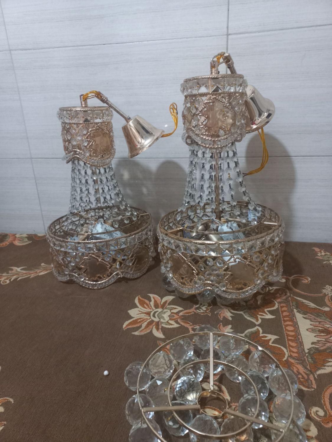 دوعدد لوستر کارکرد|لوستر و چراغ آویز|صباشهر, |دیوار