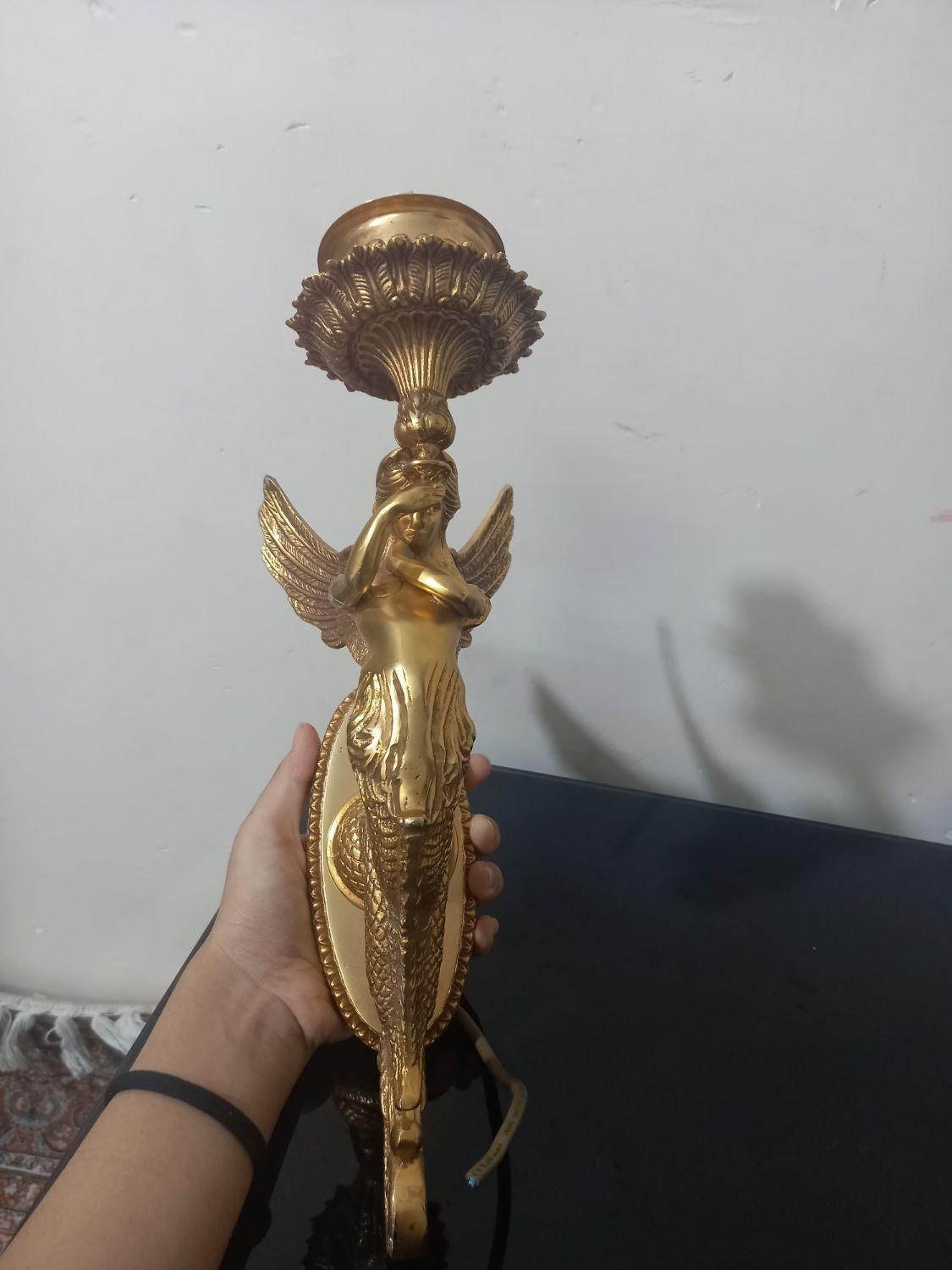 دیوارکوب برنجی|لوستر و چراغ آویز|تهران, عبدل‌آباد|دیوار