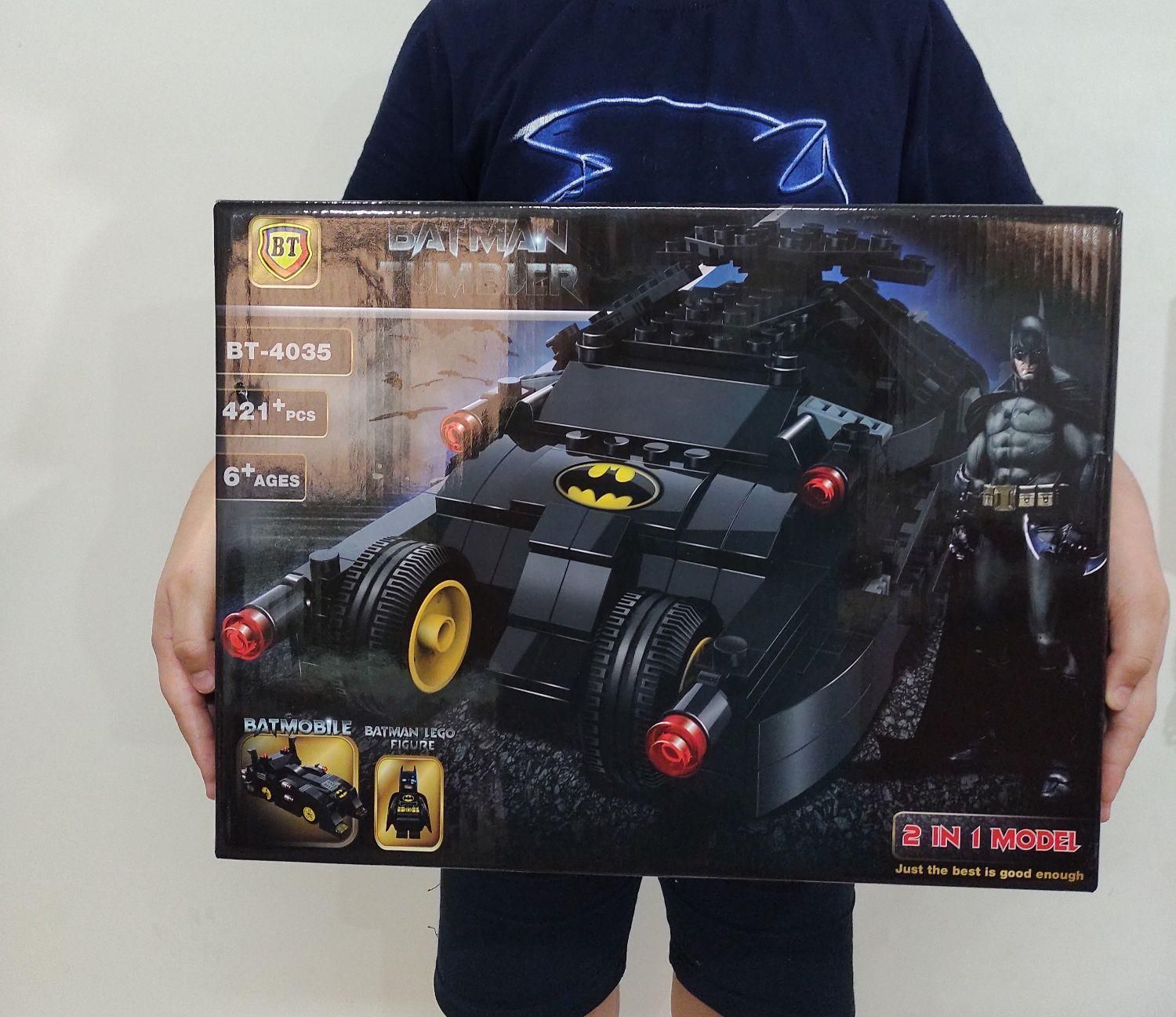 لگو ساخت دو مدل ماشین بتمن ۴۲۱ قطعه ای برند بی تی|اسباببازی|تهران, گمرک|دیوار
