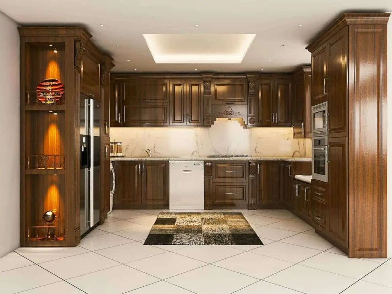 کابینت ممبران نئوکلاسیک/کدffv780/تضمین روکش|مصالح و تجهیزات ساختمان|اصفهان, صائب|دیوار