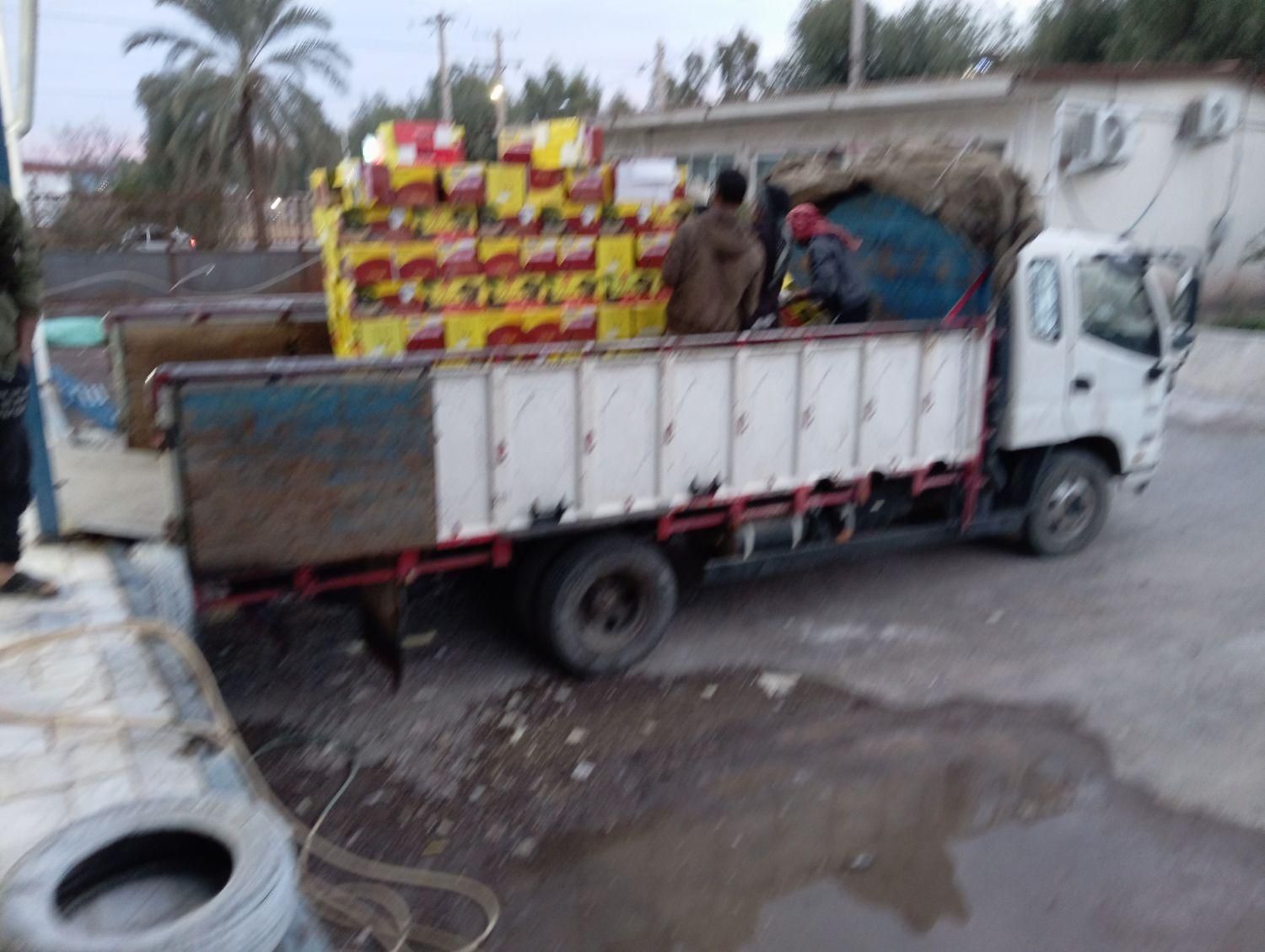 خاورحمل بار اتاق بلند|خدمات حمل و نقل|بم, |دیوار