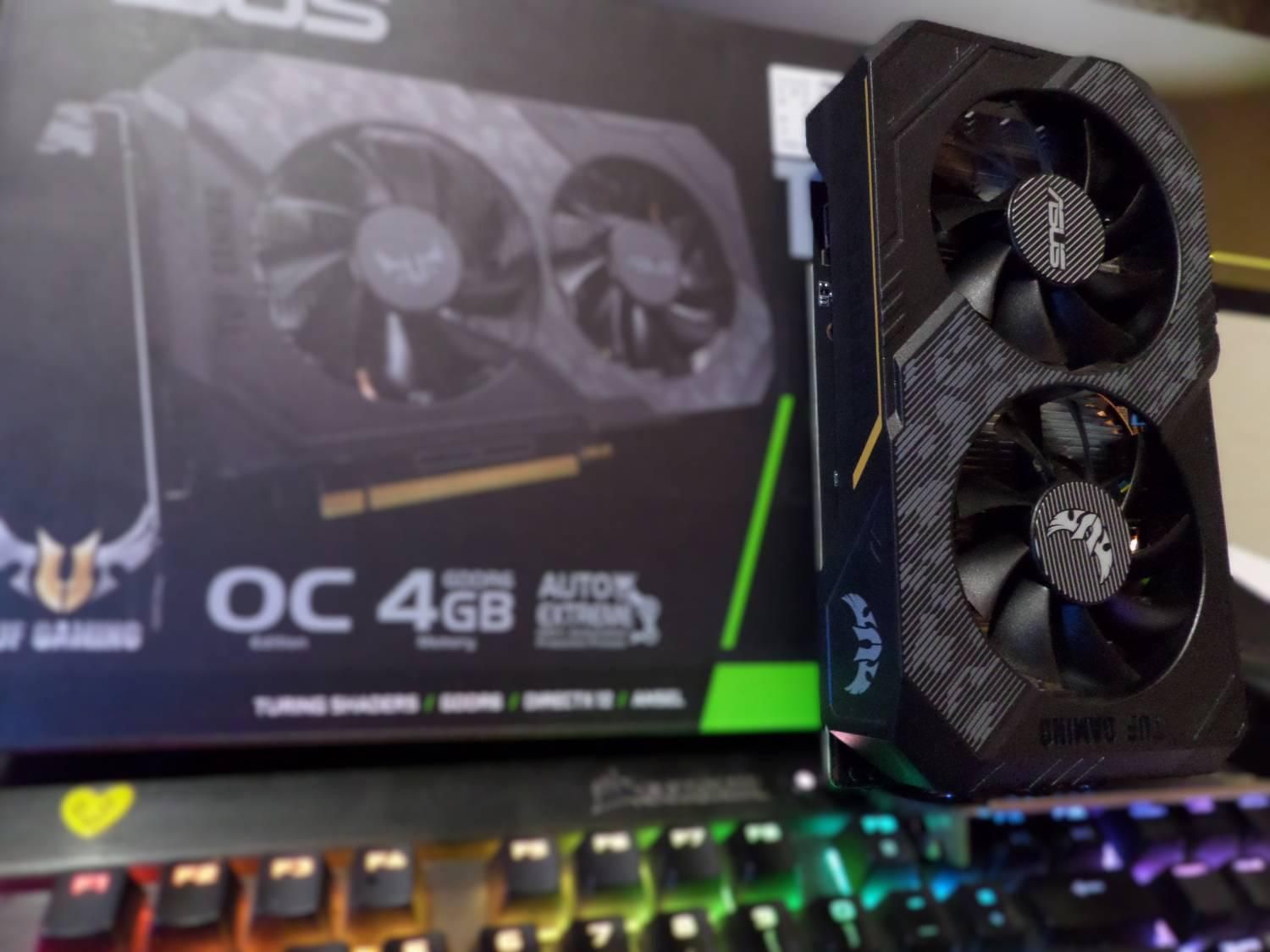 گرافیک ۱۶۵۰ ۴ گیگ 1650 4gig oc tuf|قطعات و لوازم جانبی رایانه|تهران, نجات اللهی|دیوار
