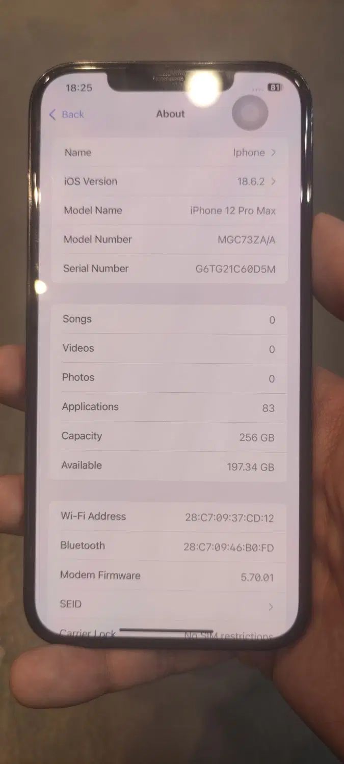 iphone 12 pro max|موبایل|کرج, عظیمیه|دیوار