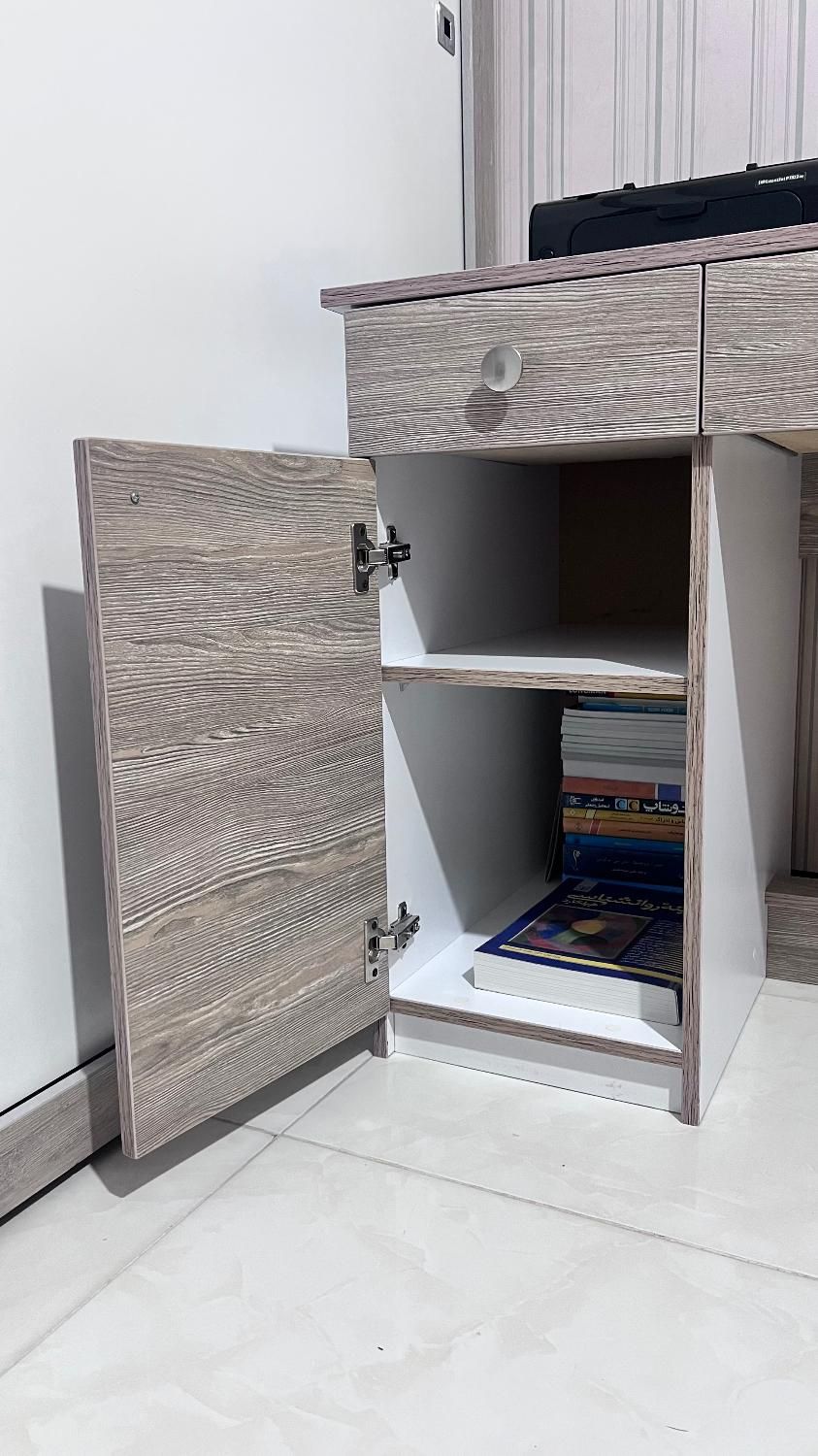 میز تحریر ام دی اف سفید|میز تحریر و کامپیوتر|بجنورد, |دیوار