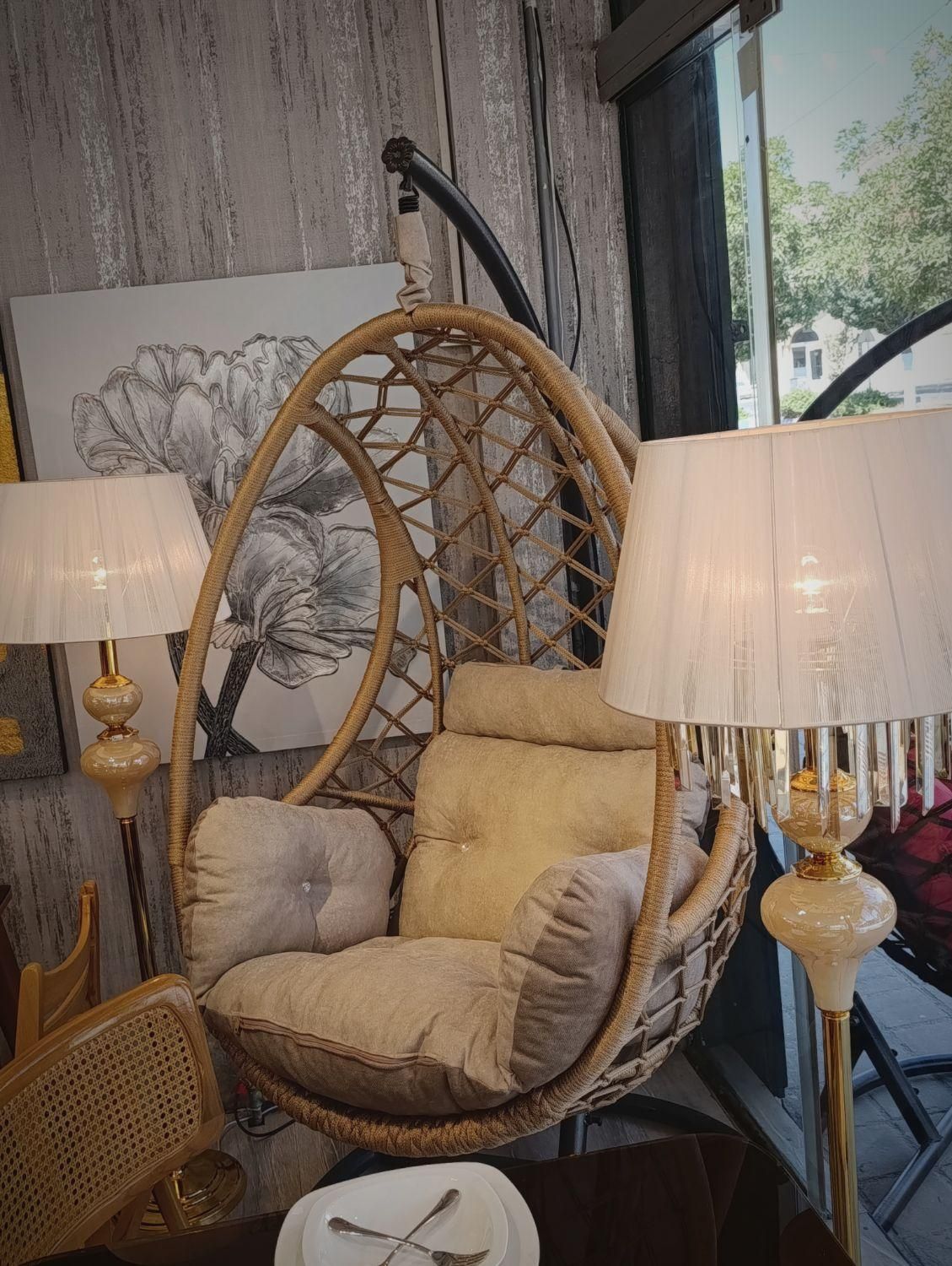 تاب ریلکسی مدل شاهنشین 2بافت باپارچه چرم پوست ماری|مبلمان خانگی و میز عسلی|اراک, |دیوار